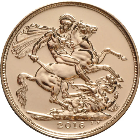 2016 UK Gold Sovereign Gold Coin
