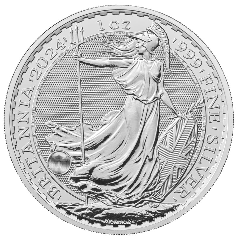 2024 1oz UK Britannia Silver Coin
