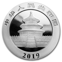 2019 30g Chinese Panda Silver Coin