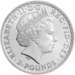 2014 1oz UK Britannia Silver Coin