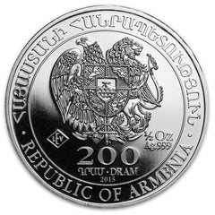 2015 1/2oz Armenian Noah's Ark Silver Coin