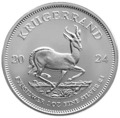 2024 1oz South African Silver Krugerrand Silver Coin