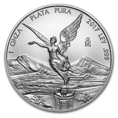 2017 1oz Mexican Libertad Silver Coin