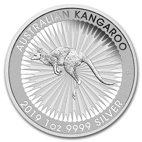 2019 1oz Australian Kangaroo Silver Coin